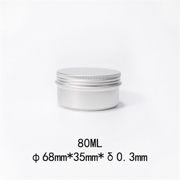 80ml aluminum jar 80ml aluminum tin