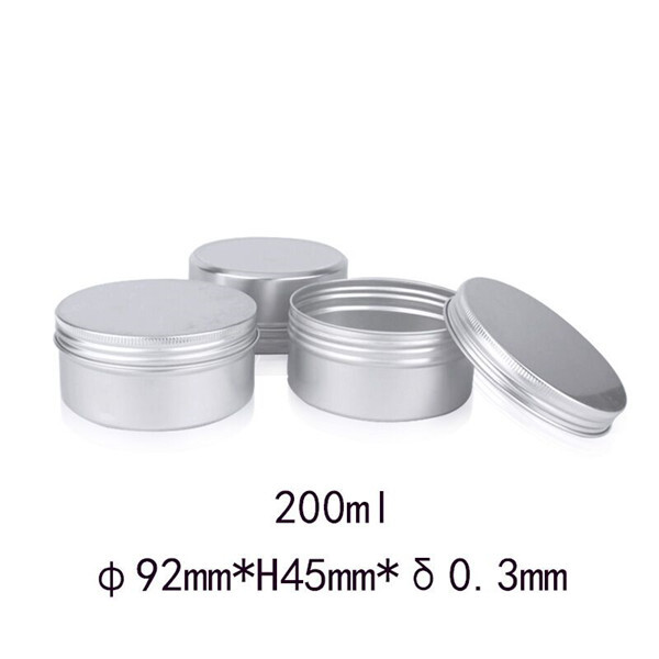 200ml aluminum jar 200ml aluminum tin