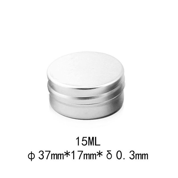 15ml aluminum tin screw lid