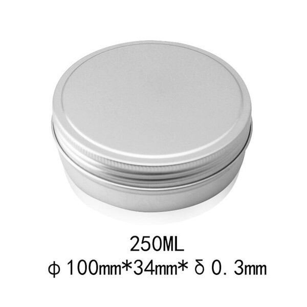 250ml aluminum jar 250ml aluminum tin