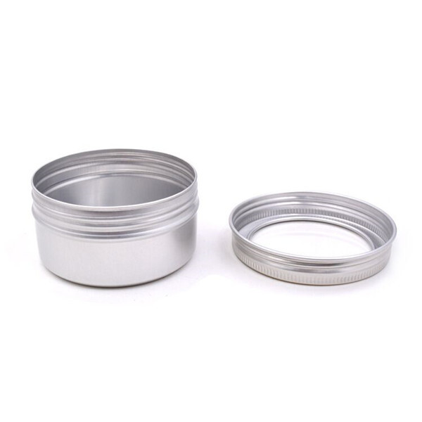 80ml aluminum jar pvc window