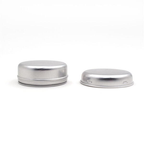 90ml aluminum click lid jar