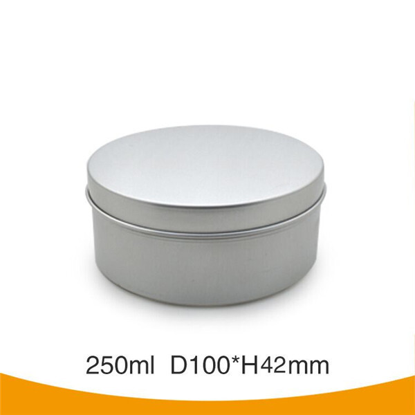 250ml aluminum mint jar 250g metal condiment container