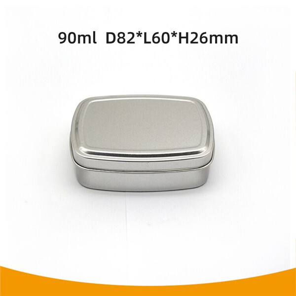 90ml aluminum tin can rectangular