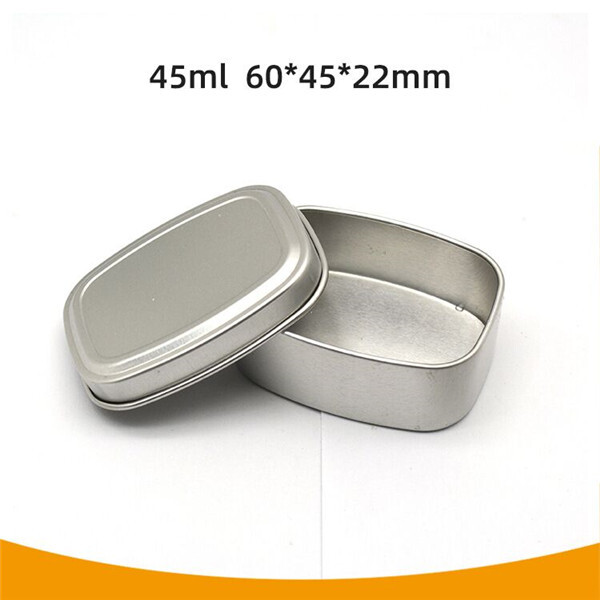 45ml rectangular aluminum canister 45ml rectangular aluminum container