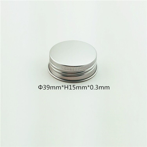 39mm aluminum screw cap