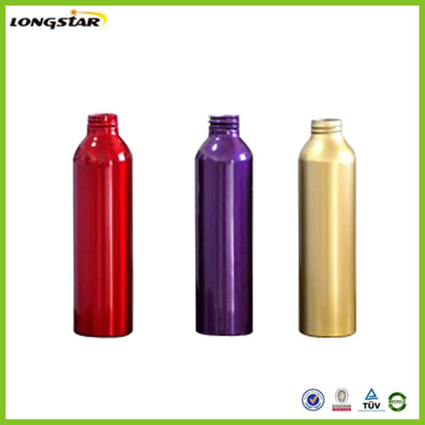 250ml aluminum bottle with color painting