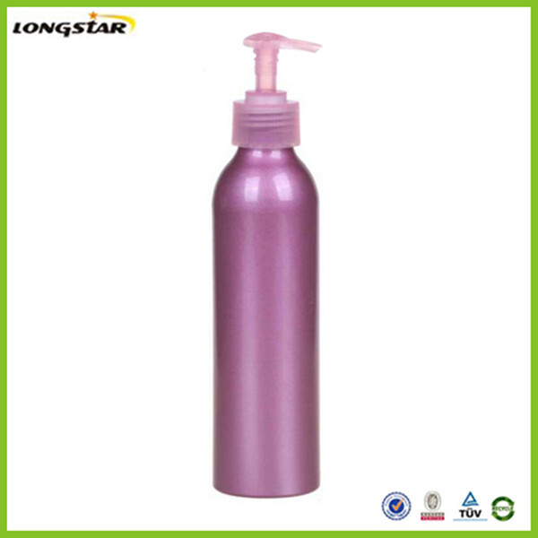 250ml aluminum bottle with color painting