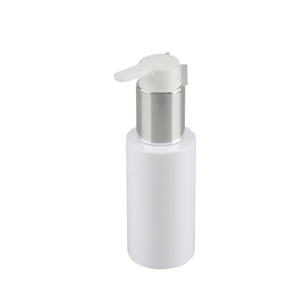 Cosmetic bottle for personal care with lotion pump