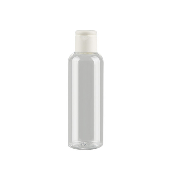 plastic cosmetic bottle with plastic cap