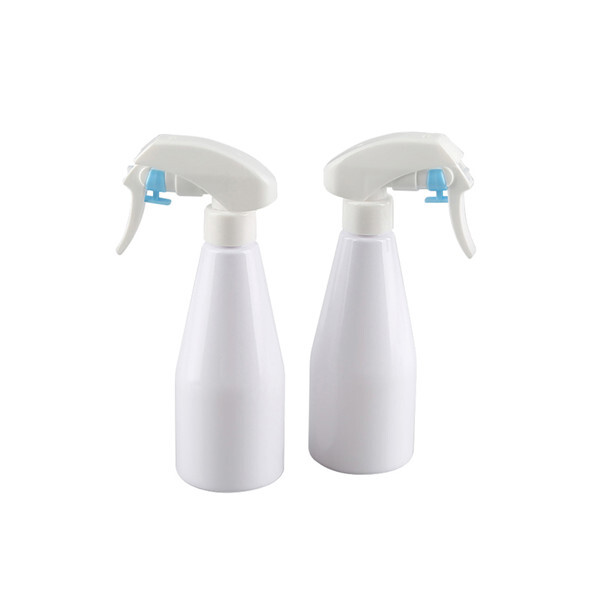 plastic cosmetic bottle with mini trigger sprayer