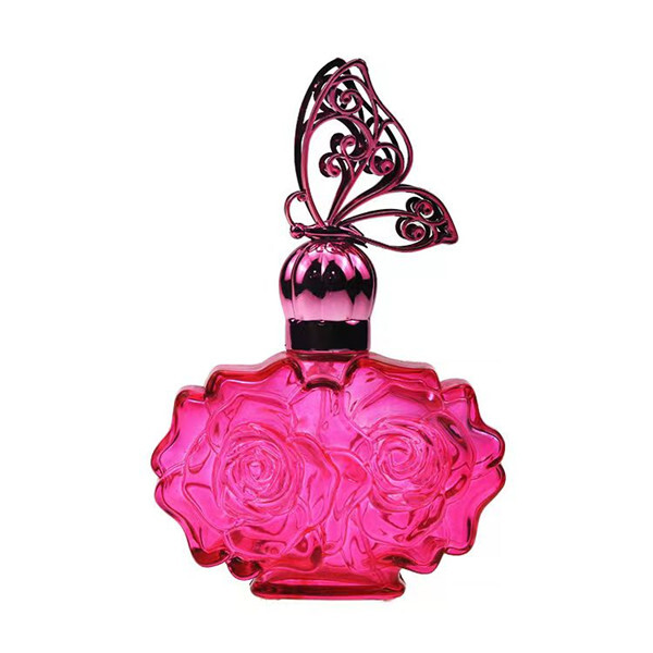 butterfly cute perfume glass bottle