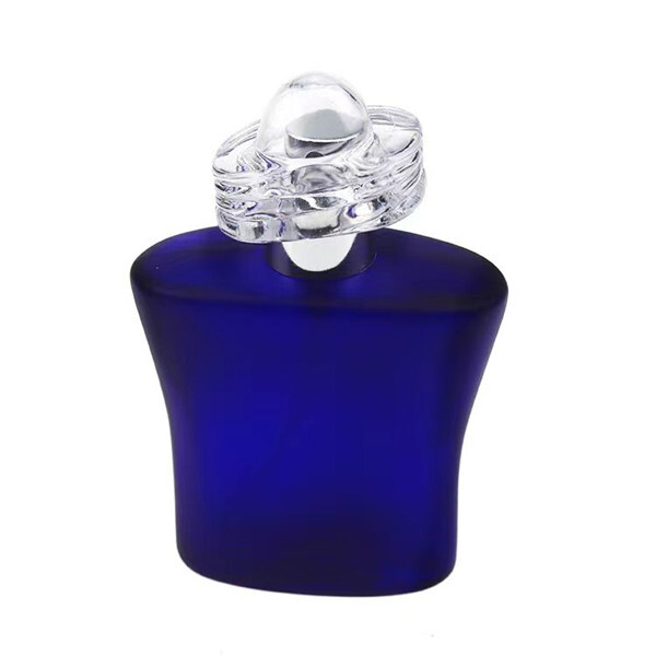 frosted glass perfume bottle